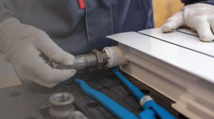 Professional water heater repair services in Portis, KS